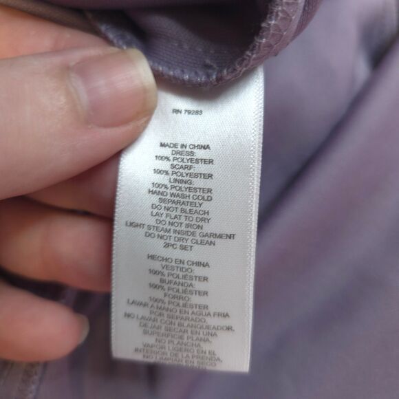 NWT Alex Evenings Womens 6P Long Sleeveless Mother of The Bride Dress w/ Shawl - Picture 6 of 9